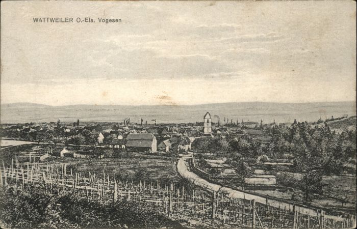 Wattweiler Elsass Vogesen