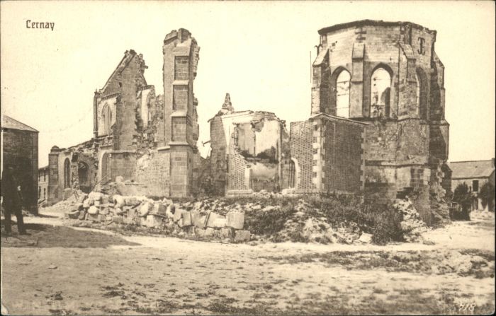 Cernay Eure-et-Loir Zerstörung
