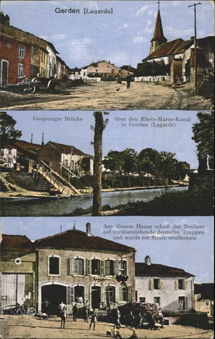 Gerden Lagarde Brücke Zerstörung  x