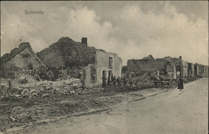 Epinonville Zerstörung