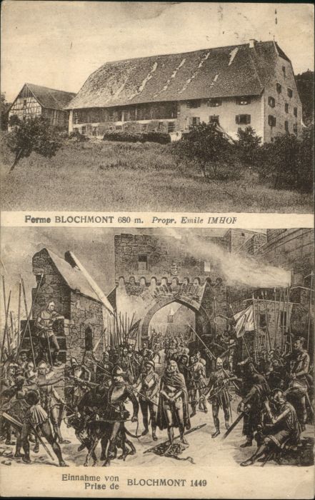 Blochmont Ruine_Blochmont Ferme