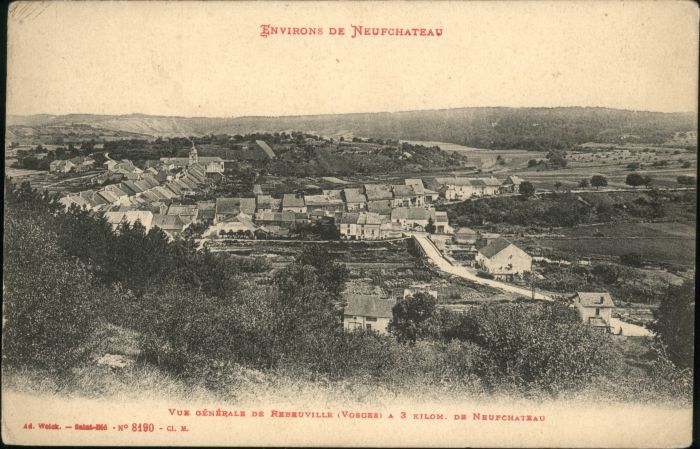 Rebeuville Vosges Neufchateau