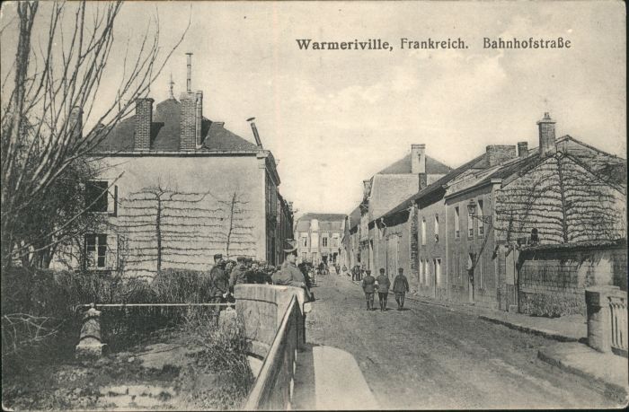 Warmeriville Bahnhofstrasse