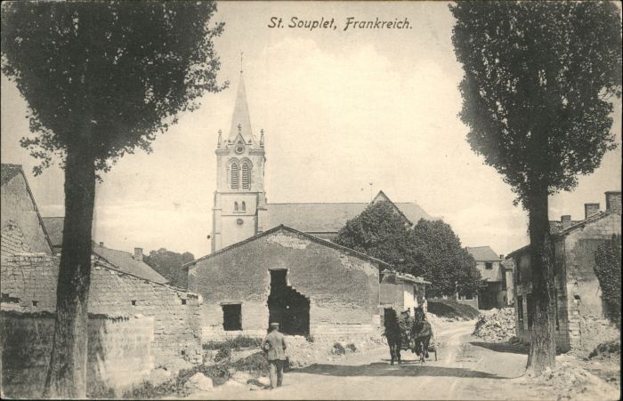 Saint-Souplet Zerstörung