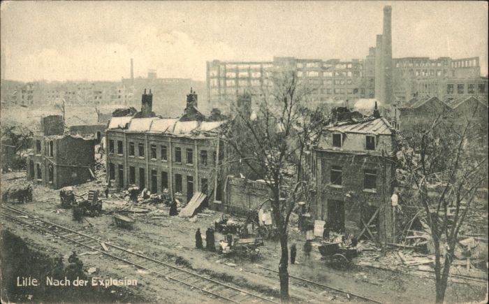 Lille Nord Lille Explosition