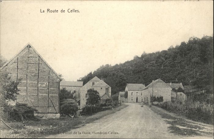 Gendron Celles Route Hotel Gare