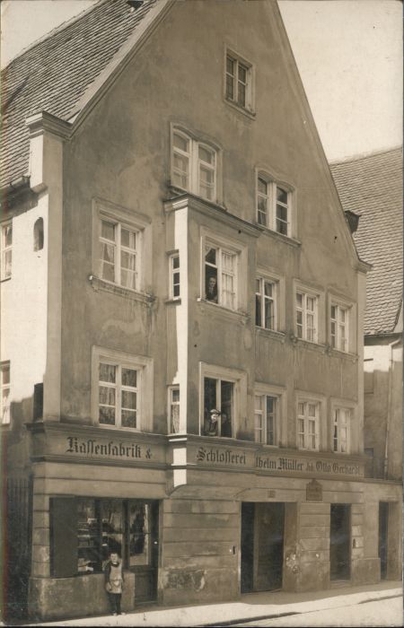 Augsburg [Stempelabschlag] Schlosserei