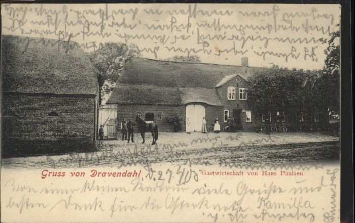 Bredstedt Dravendahl Gastwirtschaft Hans Paulsen