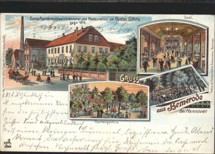 Bemerode Dampfkornbranntweinbrennerei Restaurati