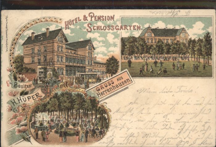 Herrenhausen Hotel Pension Schlossgarten
