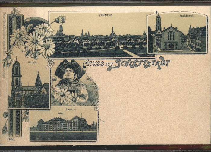 Bibliothek Library Schlettstadt Tracht Bibliothek Münster