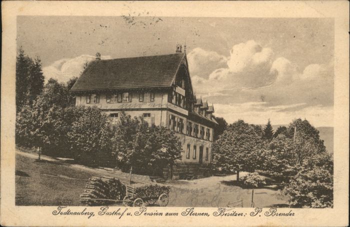 Todtnauberg Schwarzwald BW Gasthof Pension Sternen