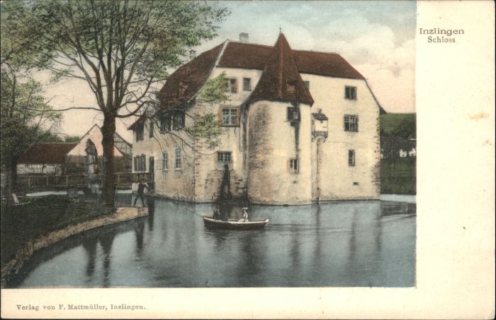 Inzlingen Schloss Boot