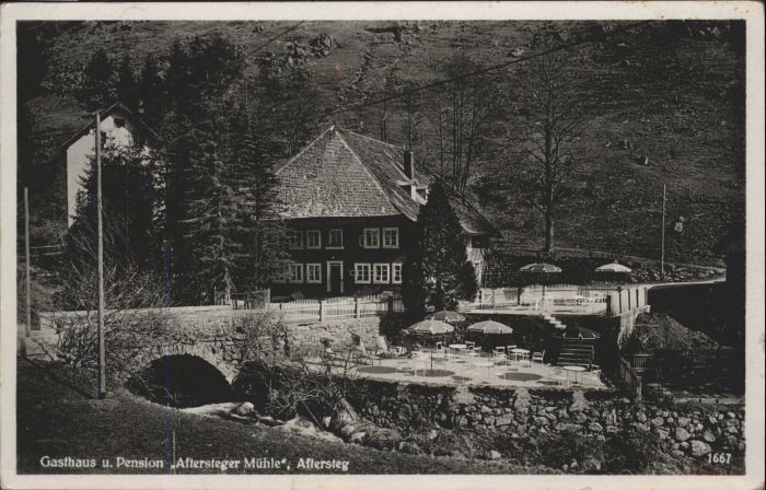 Aftersteg Gasthaus Pension Aftersteger Mühle