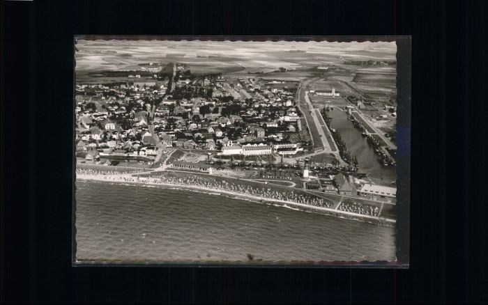 Buesum Nordseebad Büsum Fliegeraufnahme