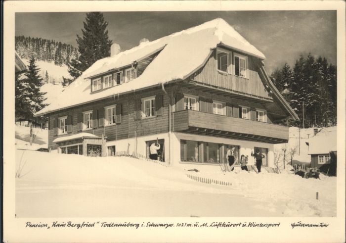 Todtnauberg Schwarzwald BW Pension Haus Bergfried