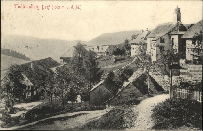 Todtnauberg Dorf Kirche