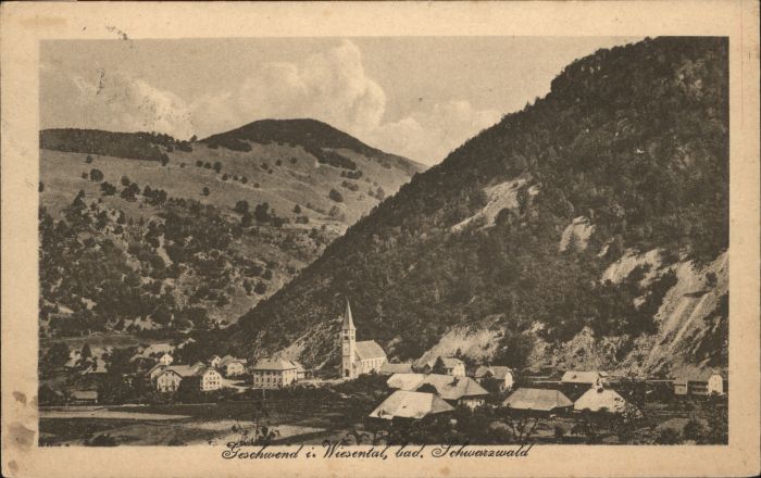 Geschwend Wiesental Schwarzwald Kirche