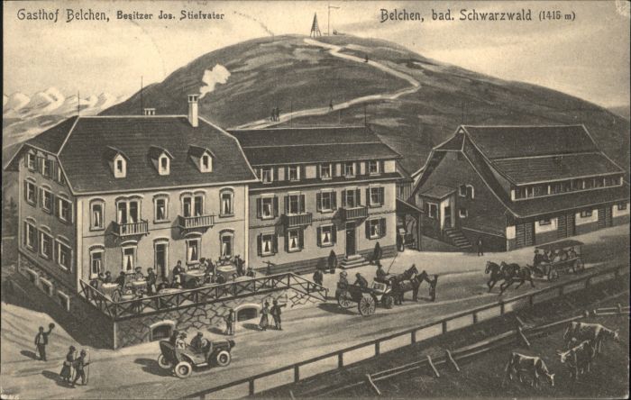 Belchen Baden Belchen Gasthof Belchen Kutsche