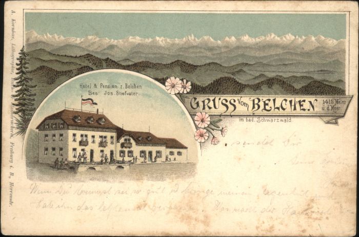 Belchen Baden Belchen Hotel Pension Belchen