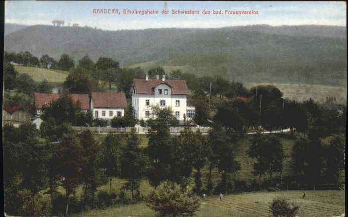 Kandern Erholungsheim der Schwestern des Bad Fr