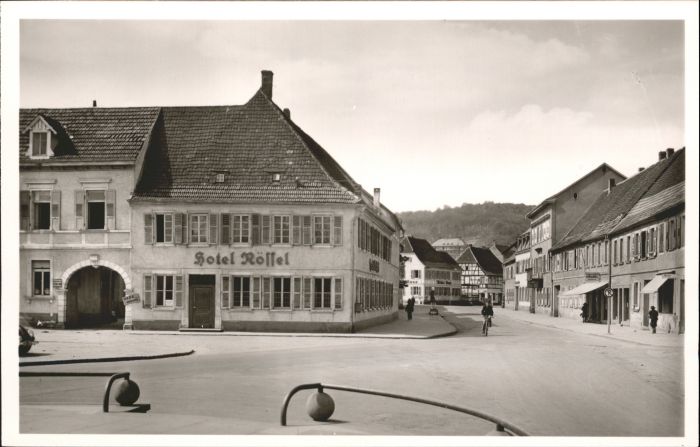 Bad Bergzabern Ludwigsplatz Hotel Roessle