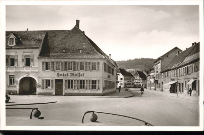 Bad Bergzabern Ludwigsplatz Hotel Roessle