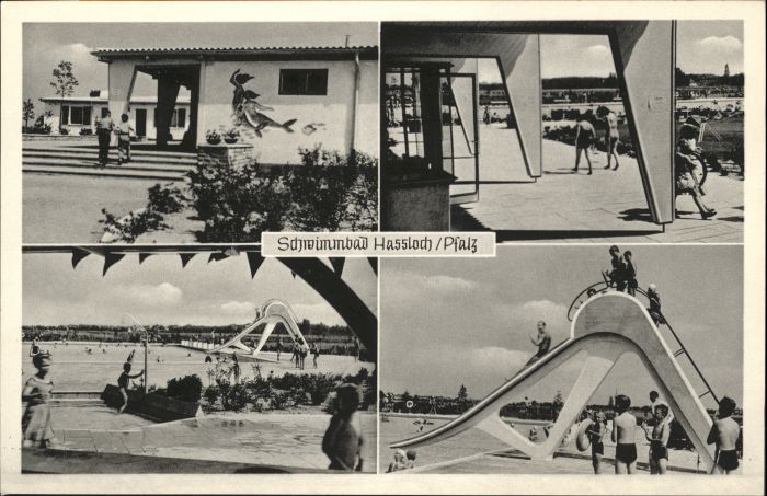 Hassloch Pfalz Schwimmbad Rutsche