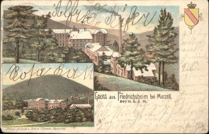 Friedrichsheim Rehaklinik Malsburg-Marze Friedrichsheim bei Marzell