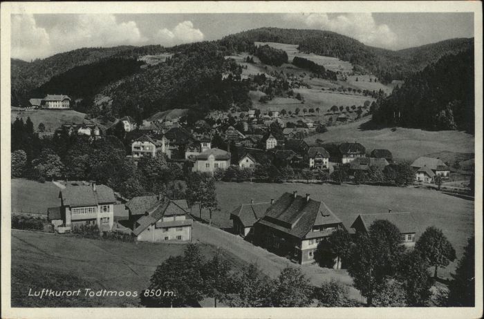 Todtmoos Schwarzwald BW