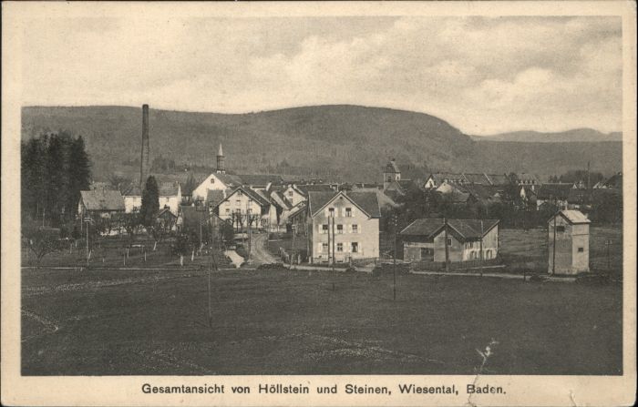 Hoellstein Steinen Wiesental BW teinen Wiesental Baden
