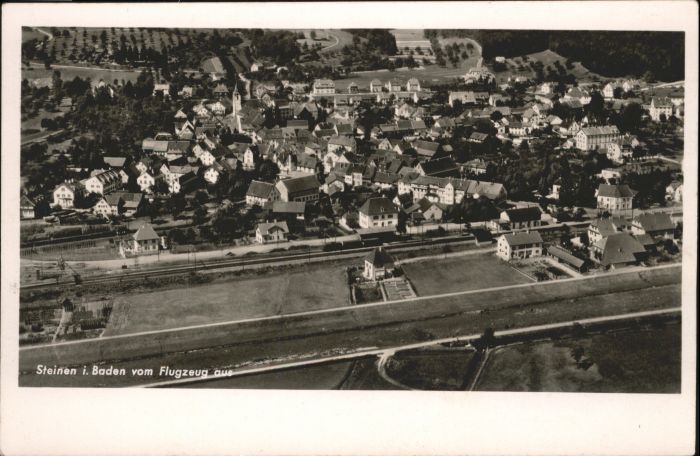 Steinen Wiesental Steinen Loerrach Fliegeraufnahme