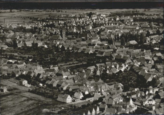 Hassloch Pfalz Fliegeraufnahme