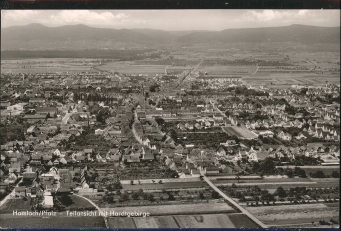 Hassloch Pfalz Fliegeraufnahme