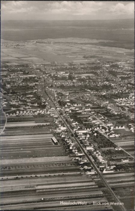 Hassloch Pfalz Fliegeraufnahme