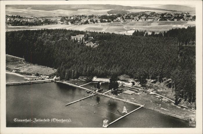 Clausthal-Zellerfeld Goslar Niedersachsen Fliegeraufnahme