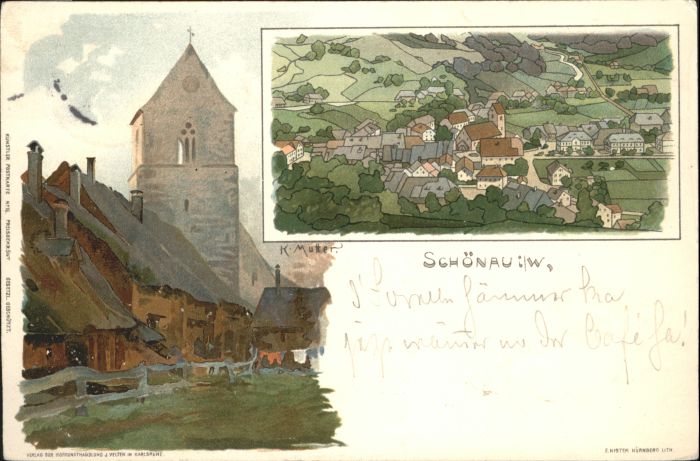 Schoenau Schwarzwald ünstler K Mutter x