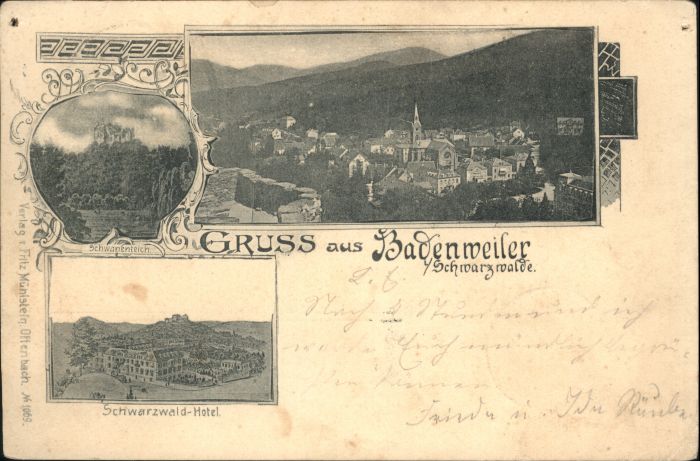 Badenweiler Schwarzwald Hotel  Schwanenteich