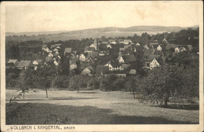 Wollbach Kirche Kandertal