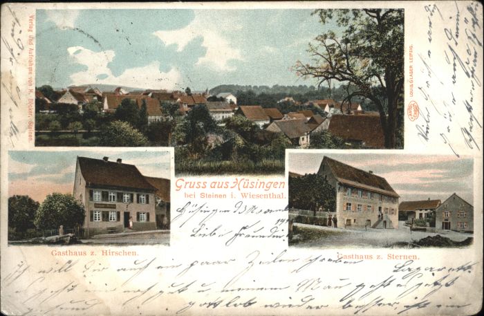 Huesingen asthaus Hirschen Gasthaus Sternen