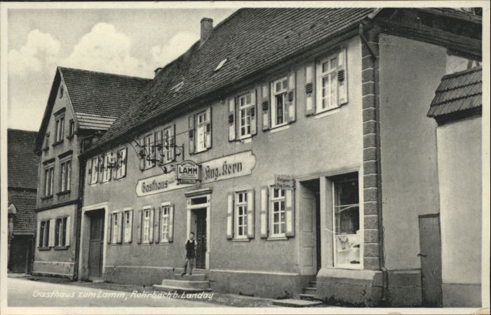 Rohrbach Pfalz Gasthaus Lamm