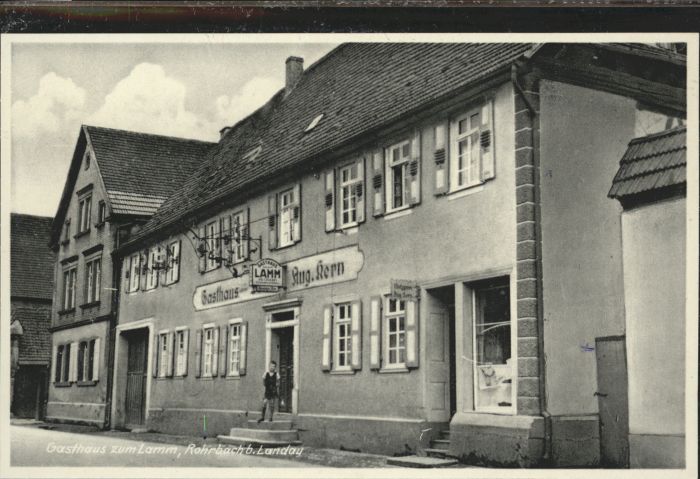 Rohrbach Pfalz Gasthaus Lamm