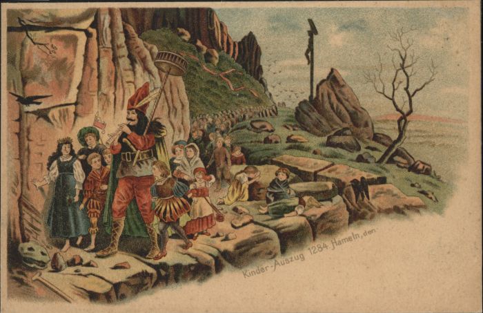Hameln Weser Hameln Kinder Auszug