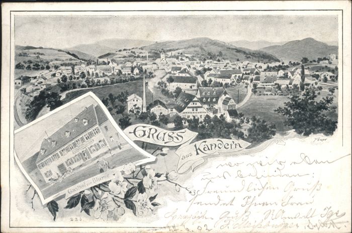 Kandern Gasthof Blume