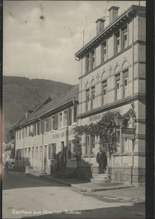 Todtnau Schwarzwald BW Gasthaus Hirschen