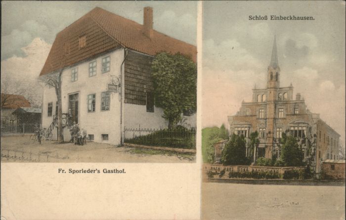 Einbeck Niedersachsen Einbeck Schloss Einbeckhausen Gasthof S
