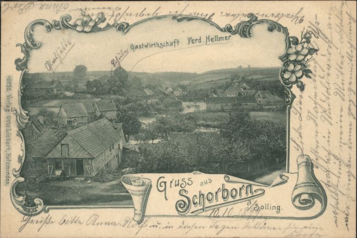 Schorborn Gastwirtschaft Hellmer