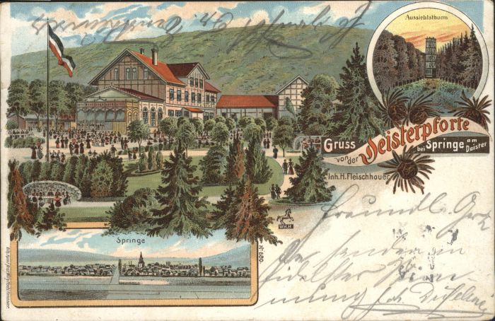 Springe Deister Springe Deisterpforte Aussichtsturm