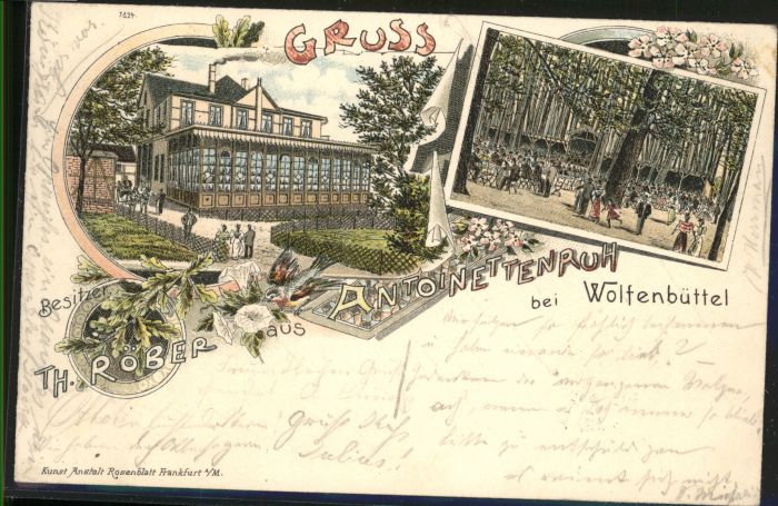 Wolfenbuettel ntoinettenruh