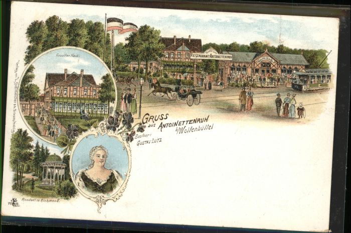 Wolfenbuettel estaurant Antoinettenruh Calvarier Haus